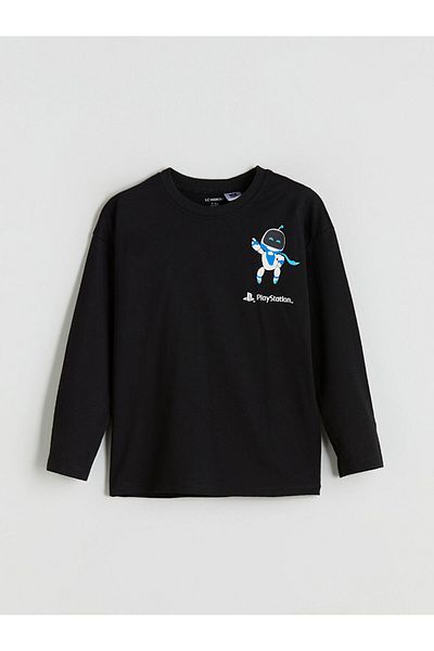 LC Waikiki Quality Parts from Celebi Store |   Crew Neck Playstation Printed Boys' T-Shirt