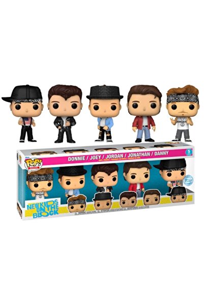 Funko Set 5 collectible figurines NKOTB, 10cm, detailed design, limited edition, 3+
