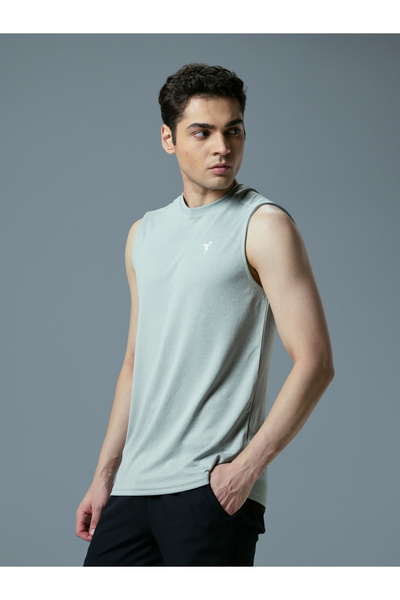 Technosport By Styli Men Melange Slim Fit Sports Innerwear Vest