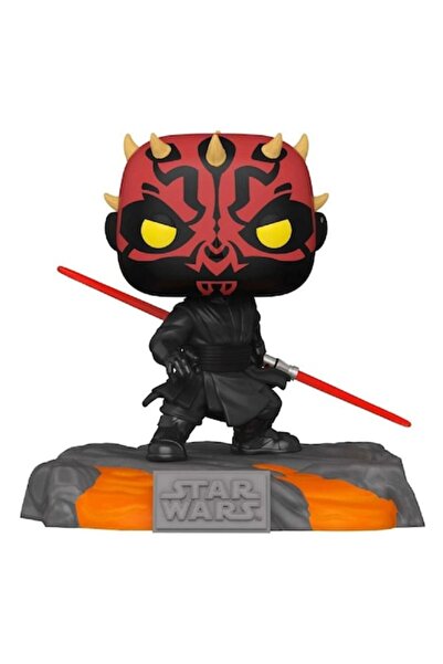 Funko Pop Figurină Funko POP, Star Wars - Darth Maul, 10 cm, Strălucește în î...
