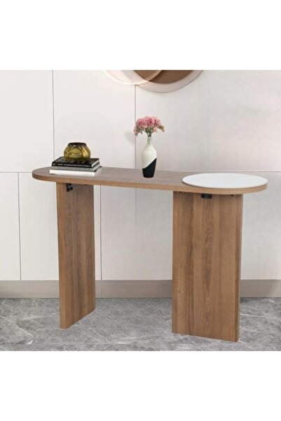 DEC13 Stylish wooden console with a modern design