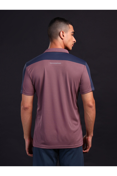 Technosport By Styli Men Color Block Relaxed Fit Polo
