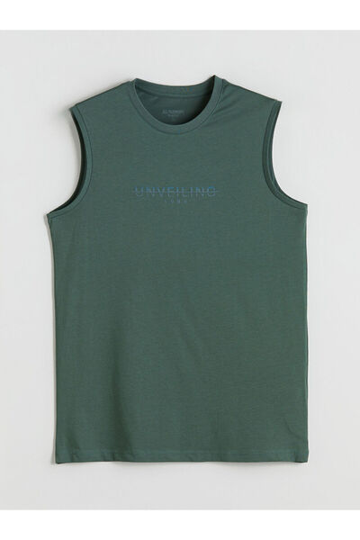 LC Waikiki Quality Parts from Celebi Store |   Crew Neck Printed Men's Sleeveless T-Shirt