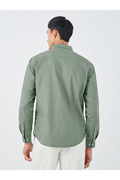 Styli Button Down Collar Regular Fit Oxford Shirt