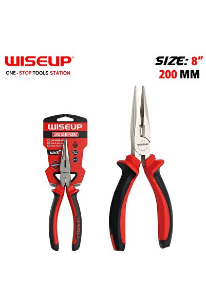WISEUP Regular long nose pliers''8.