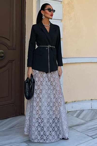 Lijuri Maxi Lace Skirt 4047