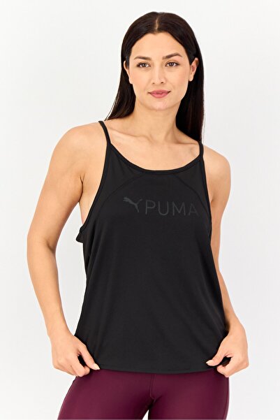 Puma Women Sportswear Fit Sleeveless Training Tank Top, Black