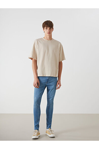 LC Waikiki بنطلون جينز رجالي من إنديجو 770 سوبر سكيني