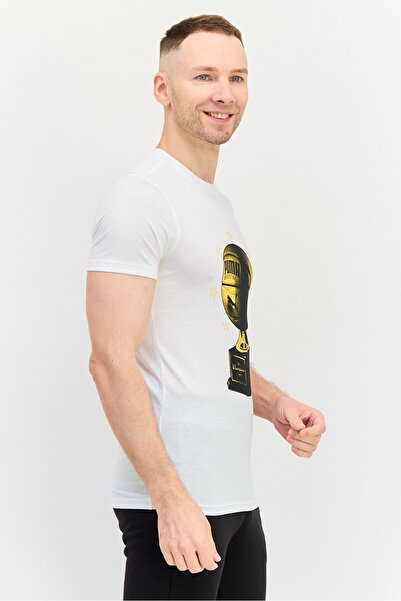 Puma Men Sportswear Fit Short Sleeve Outdoor T-Shirt, White