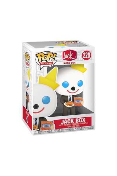 Funko Pop! Ad Icons: Jack In the Box - Jack Box (with MCA) #220