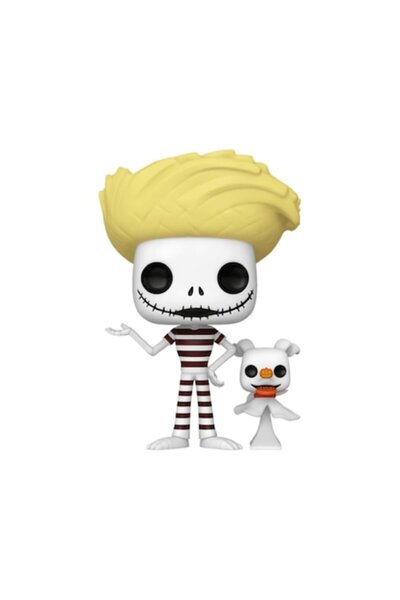 Funko Figurina POP&Buddy TNBC - Jack with Zero (Beach)