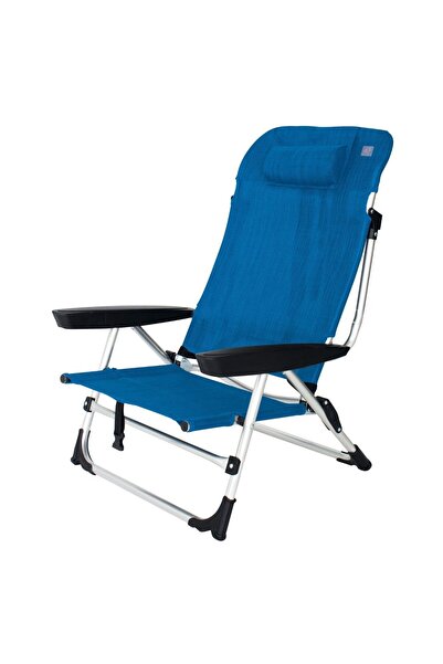 EURO TRAİL Eurotrail Marbella Katlanabilir Plaj Sandalyesi – Royal Blue
