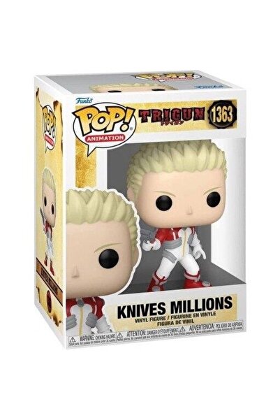 Funko Figurine - Pop! Trigun - Knives Millions, White, 9 cm