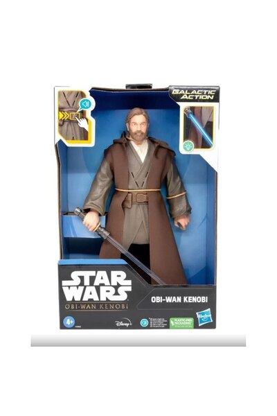 Hasbro Action Figure Obi-Wan Kenobi, Hasbro, Disney Star Wars: Galactic Action