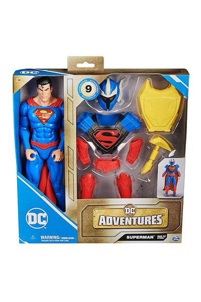 Spinmaster Spin Master DC Adventures Action Figure, Superman, Ages 4+, Multicolor