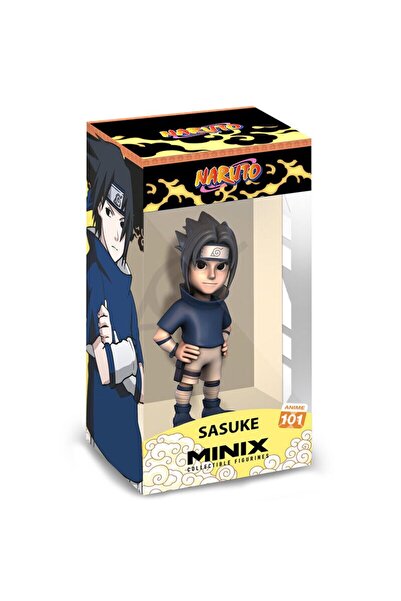 MINIX Naruto Shippuden Sasuke Figurine, Minix, 12cm, Multicolor