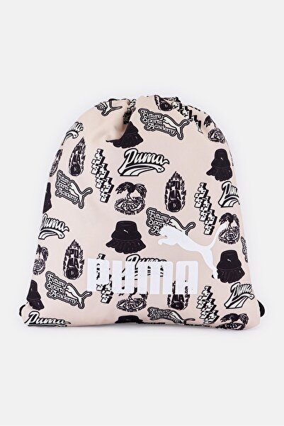 Puma Men Allover Print Gym Bag, Multicolor