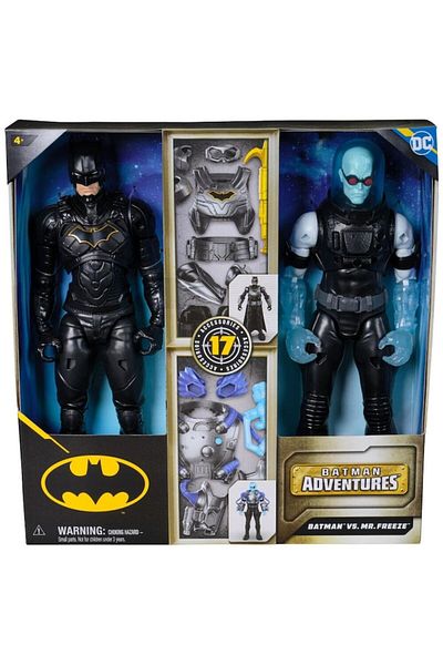 Marvel Set 2 articulated figures Batman vs. Mr. Freeze, Spin Master, DC Comics Batman Adventures 30 cm