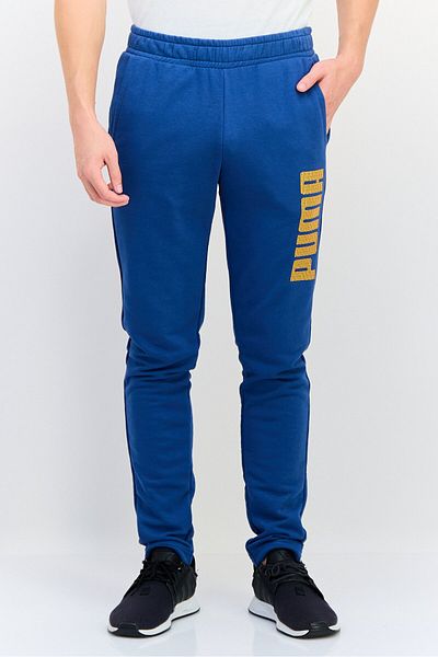 Puma Men Sportswear Fit Running Sweatpants, Blue
