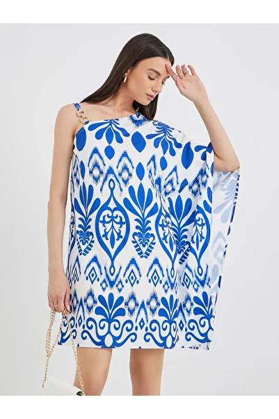 Styli Women All Over Print Shift Mini Dress