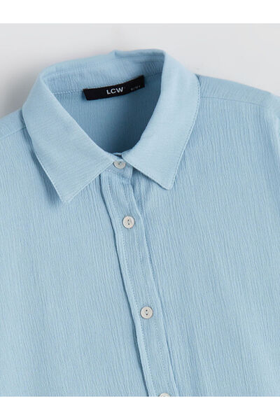 LC Waikiki Quality Parts from Celebi Store |   Long Sleeve Girl's Textured Shirt