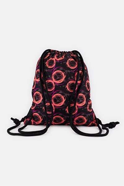 Puma Men Allover Print Sports Bag, Multicolor