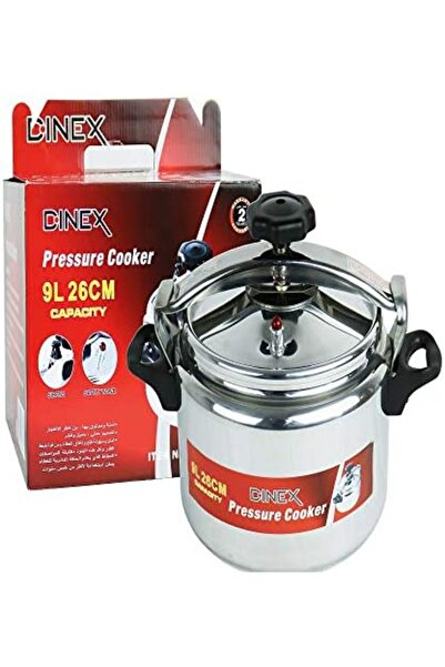 DYNEX قدر ضغط ألومنيوم من داينكس، سعة 9 لتر