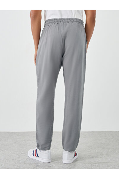 Styli Relaxed Fit Drawstring Waist Woven Pants