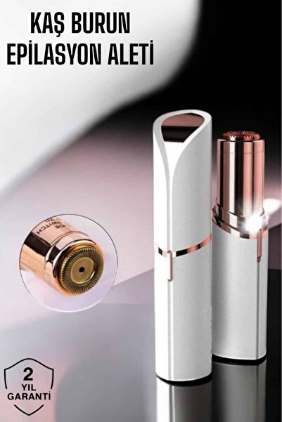 MARKT Taşınabilir ve Şık Yüz Kaş Epilatörü Hassas Ciltlere Özel 1156596