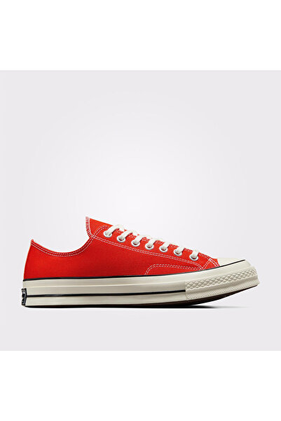 Converse Kırmızı - Siyah Kadın Kanvas Lifestyle Ayakkabı A06527C.671-CHUCK 70