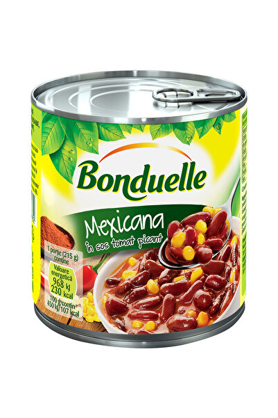 OEM Red beans with sweet corn in spicy tomato sauce Mexicana Bonduelle, 430g