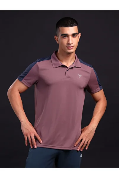 Technosport By Styli Men Color Block Relaxed Fit Polo