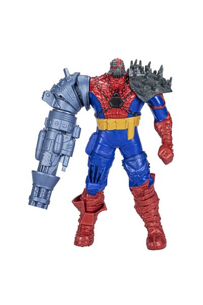 Hasbro Marvel Spider Man Across The Spiderverse Cyborg Spider Woman Spinning Cannon Deluxe 15 cm