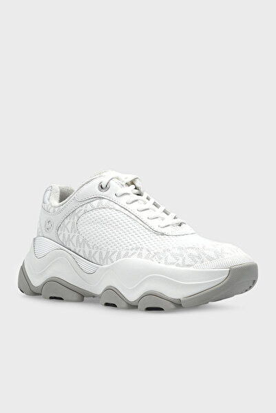 Michael Kors Deri Logo Baskılı Kalın Taban Sneaker Ayakkabı 43T5ATFS1B119 AYAKKABI 43T5ATFS1B