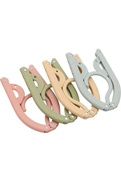 COOYA Portable Hanger, Set Of 10 Pieces, Retractable and Foldable, for Household, Wardrobe, Travel, Hotel,