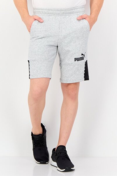 Puma Men Sportswear Fit Outdoor Shorts, Light Grey