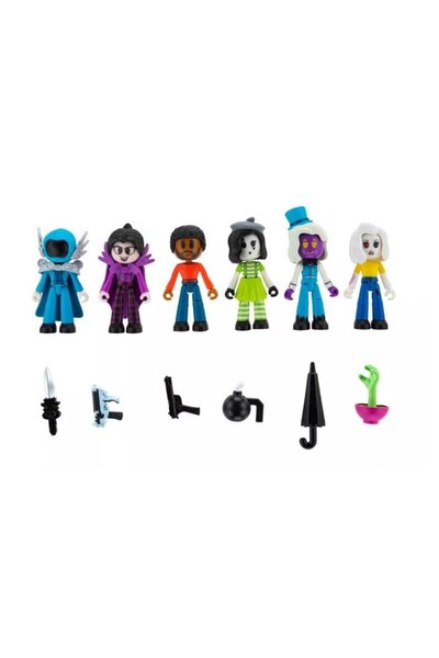 Jazwares Figurine Devseries Arsenal Reloaded Rivals - 7 cm - 6 characters, 6 equipment