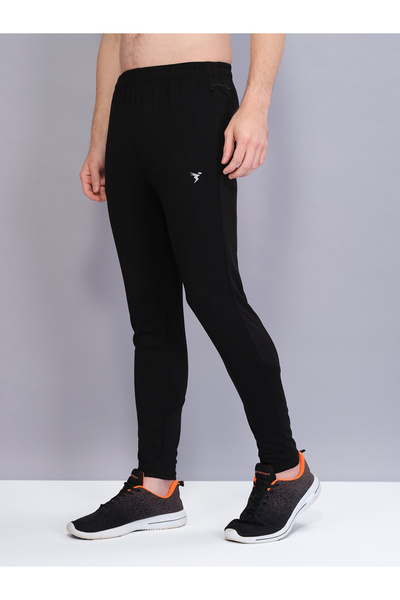 Technosport By Styli Men Solid Slim Fit Track Pants