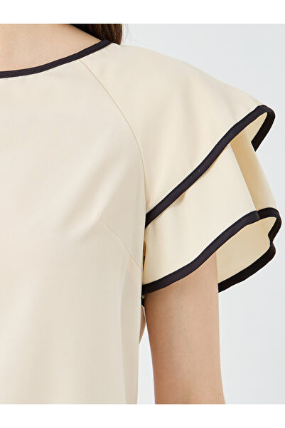 Styli Women Frill Layered Sleeve Blouse