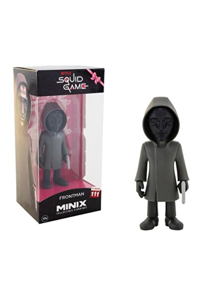 Netflix The Front Man, Netflix, Squid Game, black mask, 12 cm figurine