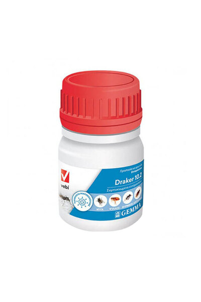 Vebi Draker 10.2 microencapsulated insecticide against cockroaches, flies, mosquitoes, ants, ticks 50 ml