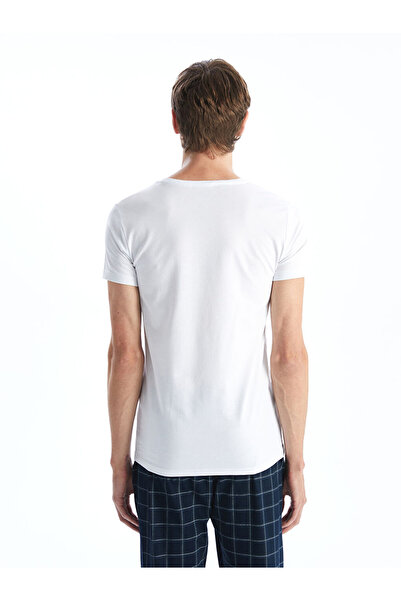 LC Waikiki Timeless Recommendations from Timeless Store |   Crew Neck Combed Cotton Men's Undershirt