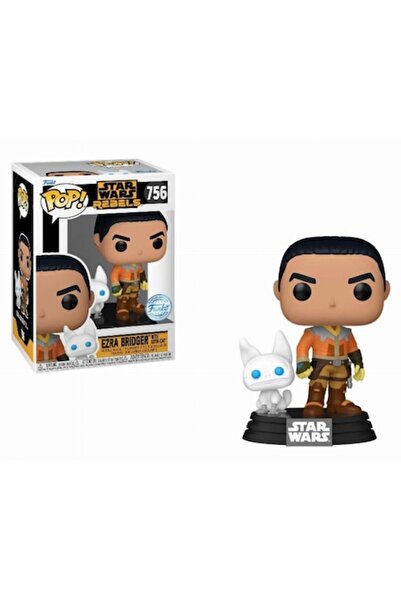 Funko POP! Star Wars: Rebels - Ezra Bridger with Loth-Cat #756
