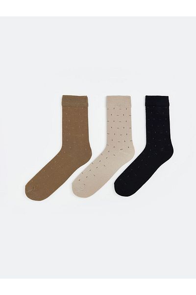 LC Waikiki Quality Parts from Celebi Store |   Patterned Men's Socks 3-Piece