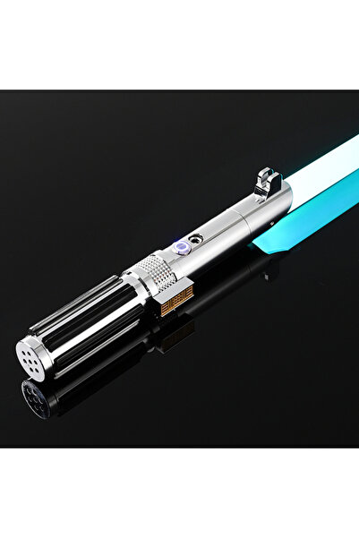 Choice7 سيف ضوئي لوك RGB معدني لامع من أناكين 001، ألعاب تنكرية، مؤثرات صوتية...