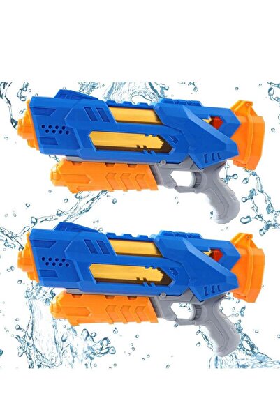 Yelajoy 2 Piece Squirt Toy for Kids,1000ML Outdoor Water Toys,High Capacity Water Toy (26ft),Blue