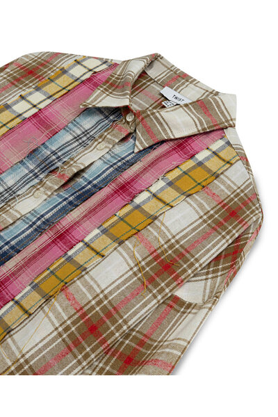 Twist DESEN MIX ASİMETRİK GÖMLEK