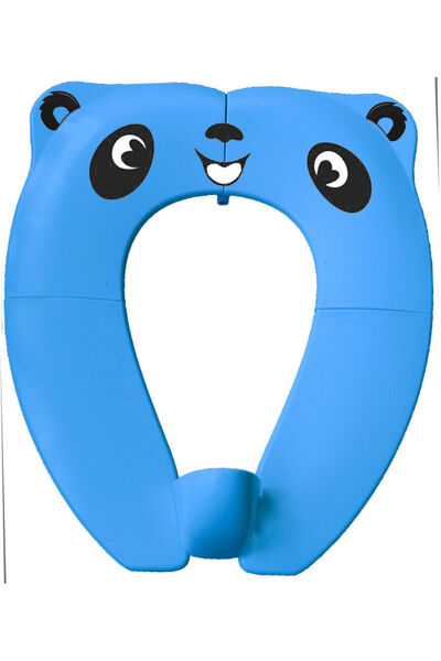 Choice Blue Bear Portable Folding Non Slip Silionce Pads Potty Training Seat for Kids Foldable Toddlers Toi