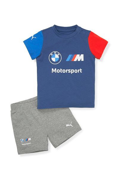Puma BMW Motorsport T-Shirt and Shorts Set - Blue