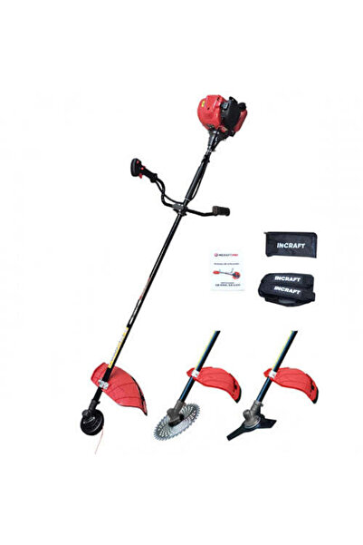 incraft Motocoasa IN-5800-4 T, 5.8 CP, motor 4 timpi, latime taiere 415 mm, d...